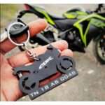 Acrylic CBR Bike Shape Keychain