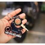 Acrylic Royal Enfield Himalayan Keychain