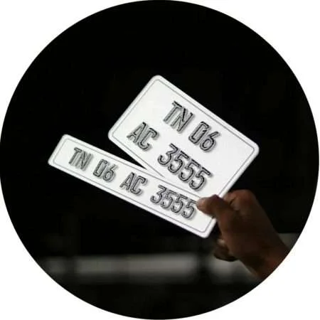 Bike Number Plates