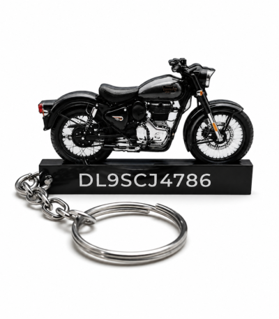 Classic Reborn 350 Redditch Grey Keychain
