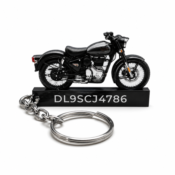 Classic Reborn 350 Redditch Grey Keychain
