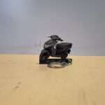 Customized Honda Dio Matte Axis Grey Metallic Colorful Scooter Shape Gel Number Plate Keychain (2)