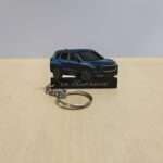 Customized Maruti Suzuki Grand Vitara Nexa Blue Colorful Car Shape Gel Number Plate Keychain (3)