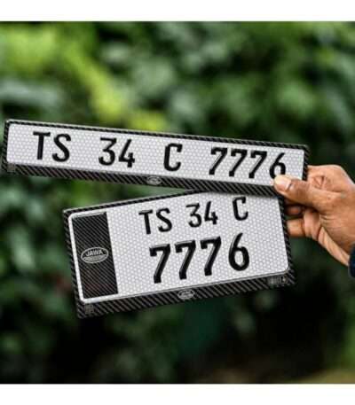 Premium Jawa Number Plate