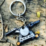 Royal Enfield Classic Keychain (Gel)