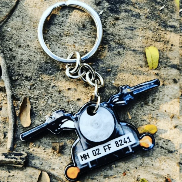 Royal Enfield Classic Keychain (Gel)