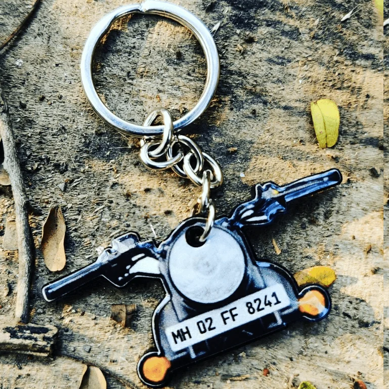 Royal Enfield Classic Keychain (Gel) Royal Enfield Classic Keychain (Gel)