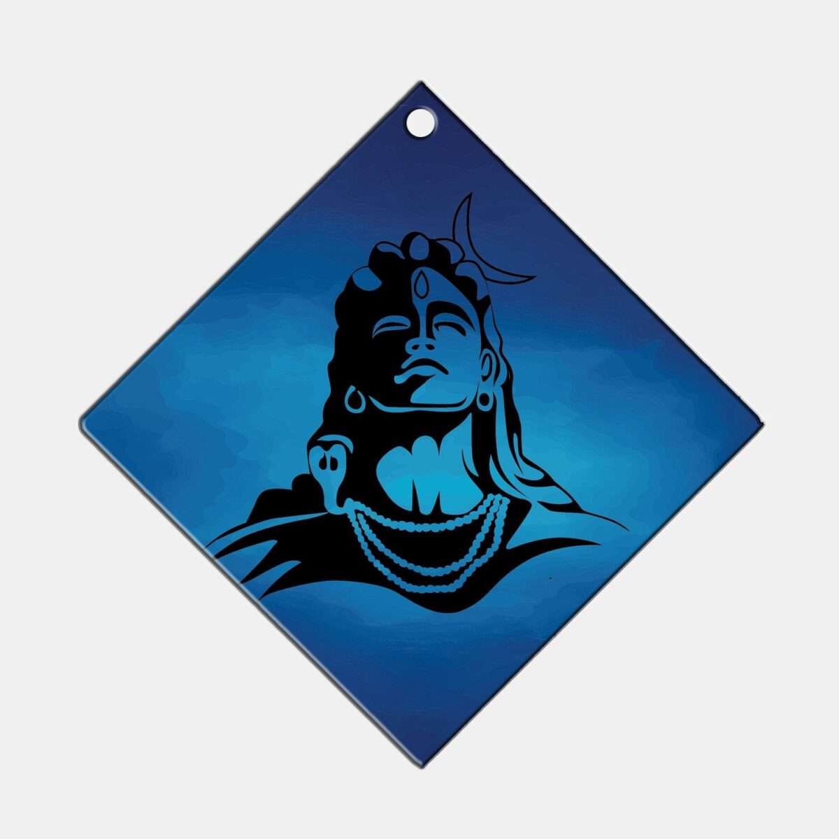 Adiyogi Lord Shiva Statue Car Hanging (3)