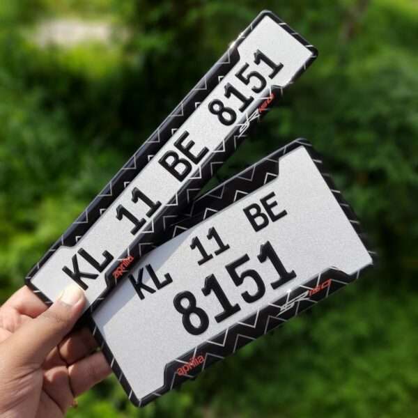 Aprilia Scooter Number Plate (Gel)
