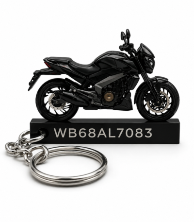 Bajaj Dominar 400 Matte Black Keychain (2018)