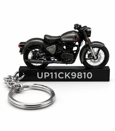 Classic Reborn 350 Single Marsh Grey Keychain