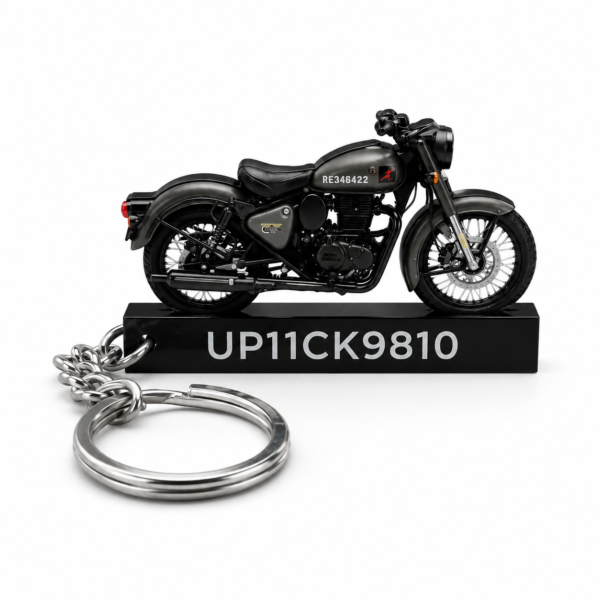 Classic Reborn 350 Single Marsh Grey Keychain