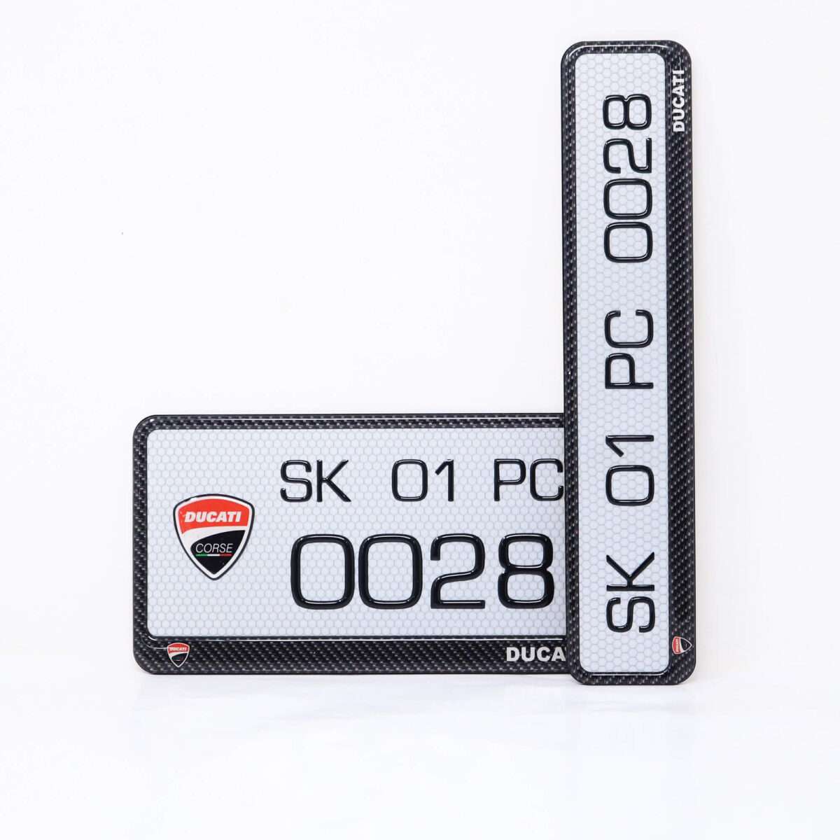 Ducati Gel Number Plate (2)