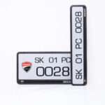 Ducati Gel Number Plate (2)