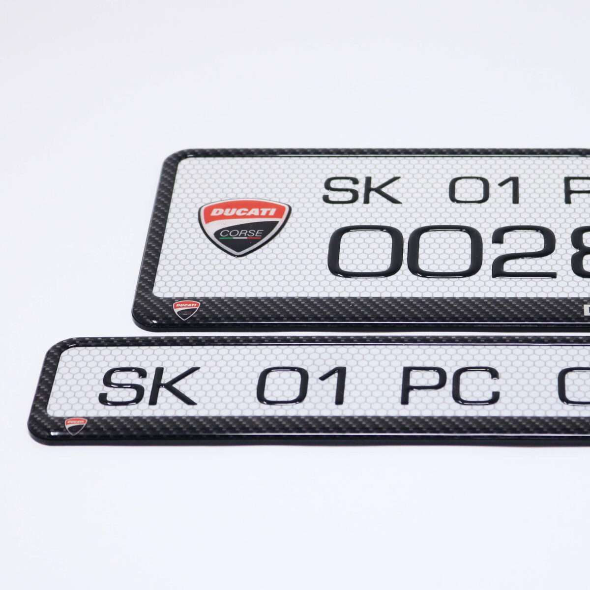 Ducati Gel Number Plate (3)