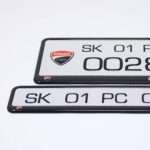 Ducati Gel Number Plate (3)