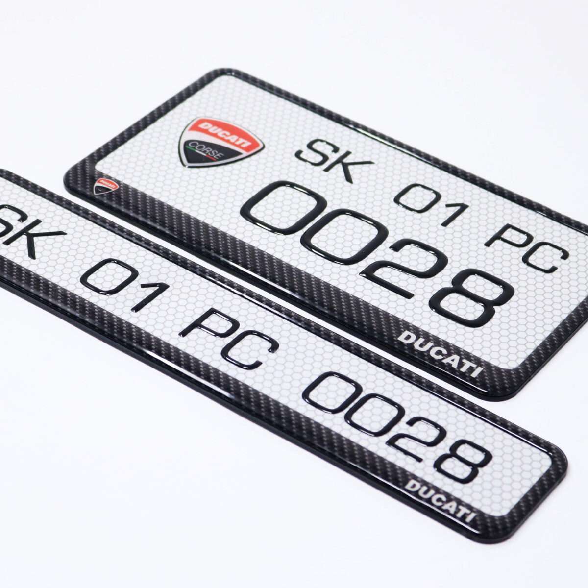 Ducati Gel Number Plate (4)