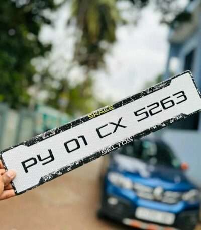Kia Seltos Number Plate (Gel)