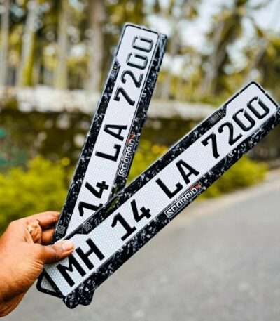 Mahindra Scorpio Number Plate