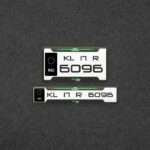 Kawasaki Ninja Number Plate (Gel)