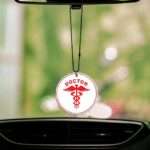 Doctor Logo Premium Gel Car Mirror Hanging