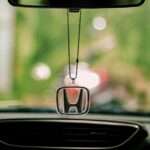 Honda Logo Style Car Premium Mirror Hanging