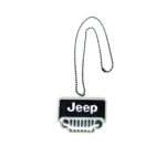 Jeep Logo Style Car Premium Mirror Hanging (2)