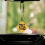 Keep Exploring Quote Logo Style Car Gel Premium Mirror Hanging