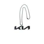 Kia Logo Style Car Premium Mirror Hanging (2)