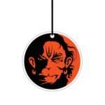 Lord Hanuman Gel Car Premium Mirror Hanging (2)