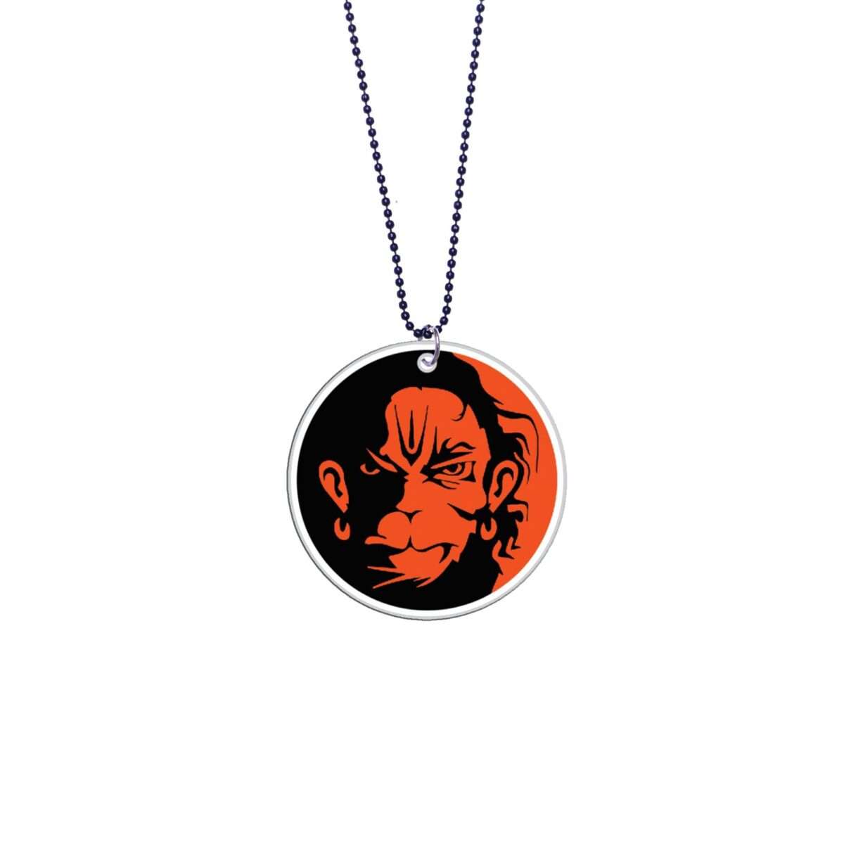 Lord Hanuman Gel Car Premium Mirror Hanging (3)