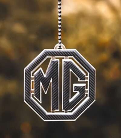 MG Logo Style Car Premium Mirror Hanging