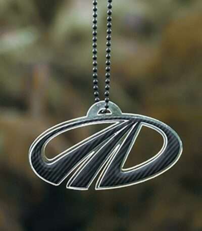 Mahindra Logo Style Car Premium Mirror Hanging