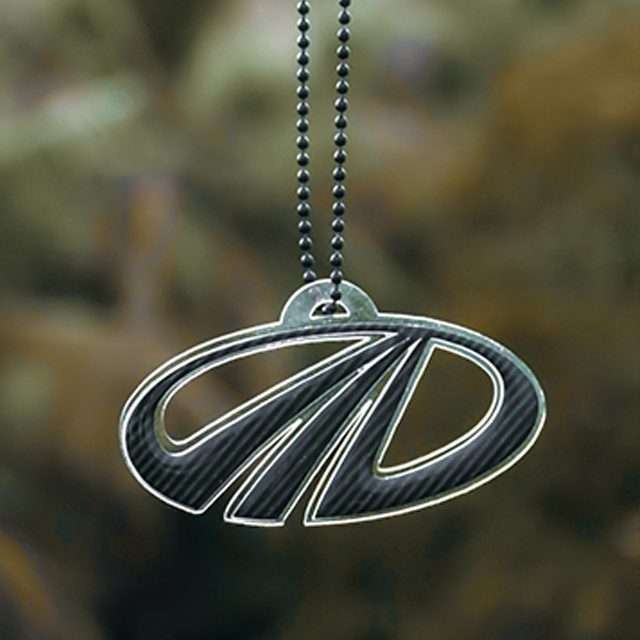 Mahindra Logo Style Car Premium Mirror Hanging