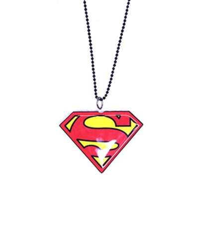 Superman Classic S Shield Logo Gel Car Premium Mirror Hanging
