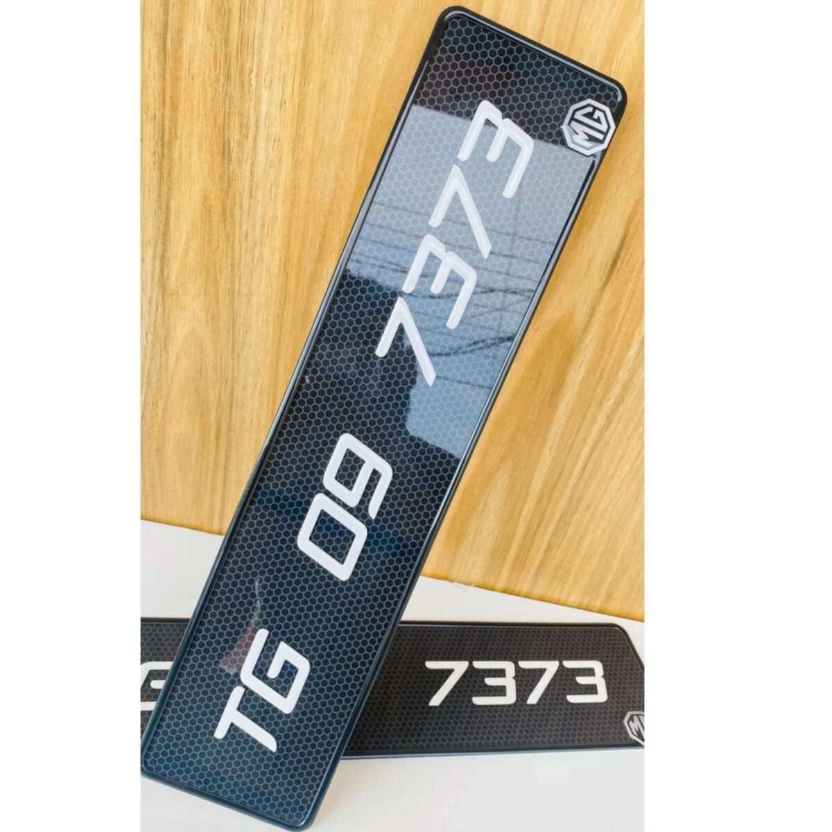 5D Car Gel Number Plates