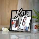 Acrylic Couple Photo Frame