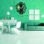 Acrylic Fancy Wall Clock