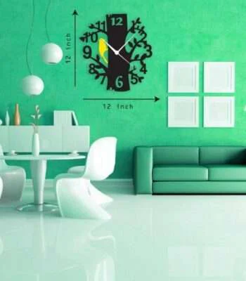 Acrylic Fancy Wall Clock