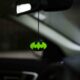 Acrylic Fluorescent Green Batman Car Premium Mirror Hanging