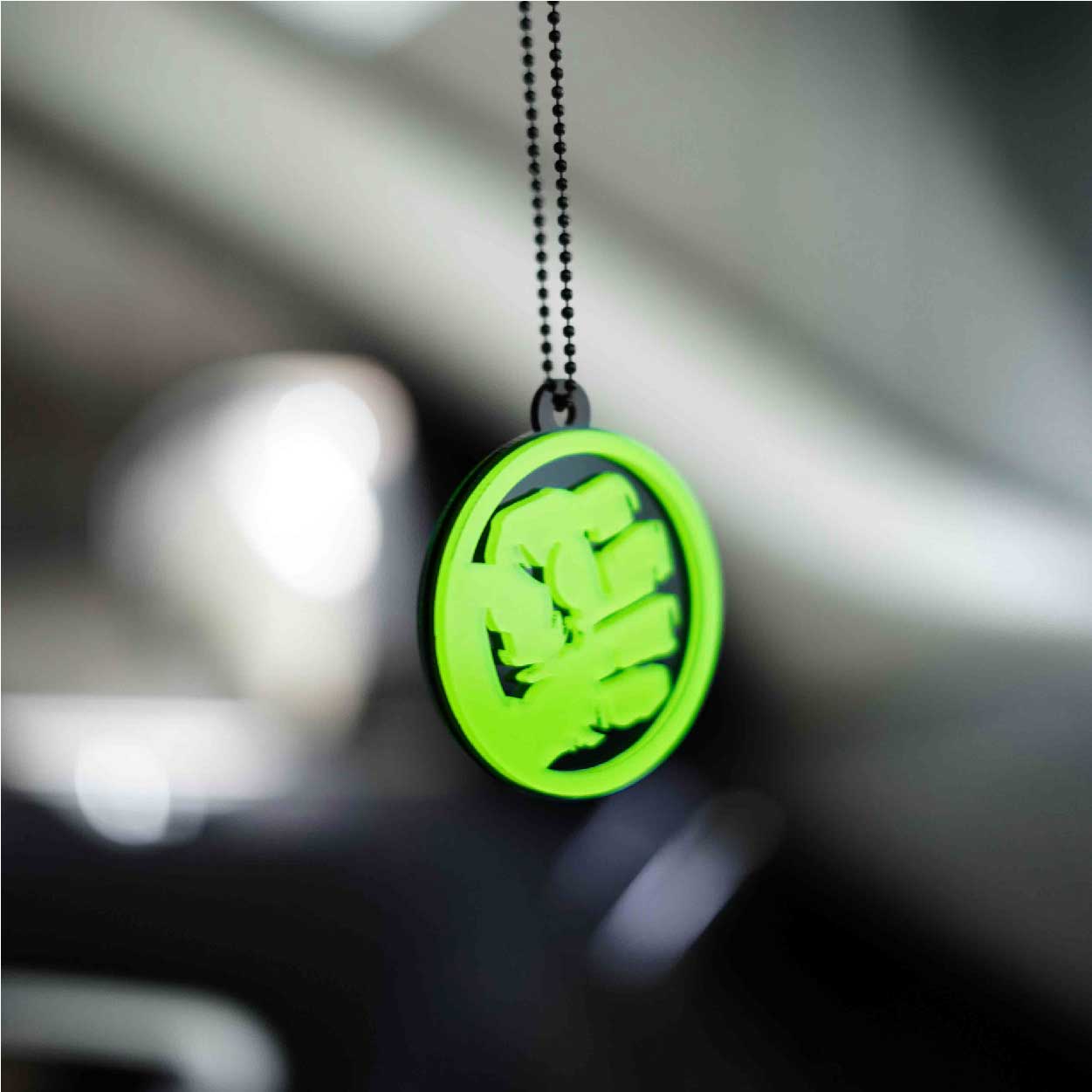 thumbnail image 2 of PLIGREAT Bible Verse Car Hanging Ornament Rear View Mirror 2 of 12