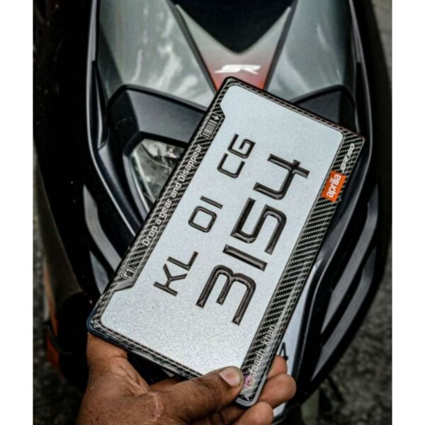 Aprilia SR 160 Scooter Gel Number Plates