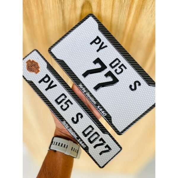 Harley-Davidson X440 Bike Gel Number Plates