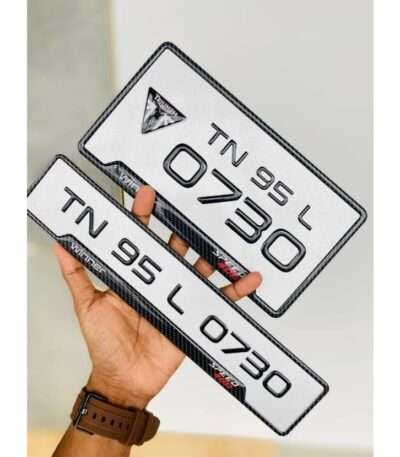 Triumph Speed 400 Bike Gel Number Plates