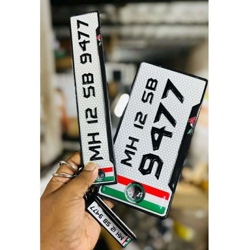 Benelli TRK 502 Gel Number Plates