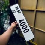 DXB Style Aluminium Number Plates For All Cars (2)