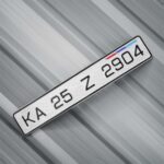 Euro Honey Comb BMW Aluminium Punching Number Plates For All Cars