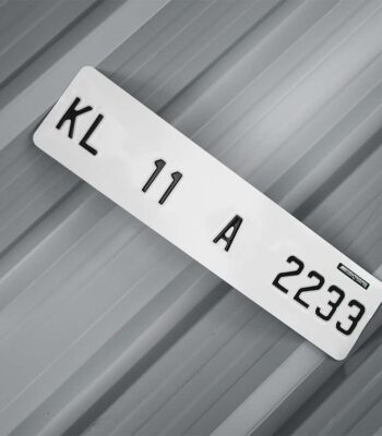 Extreme Font Without Border Car Aluminium Punching Number Plates For All Cars