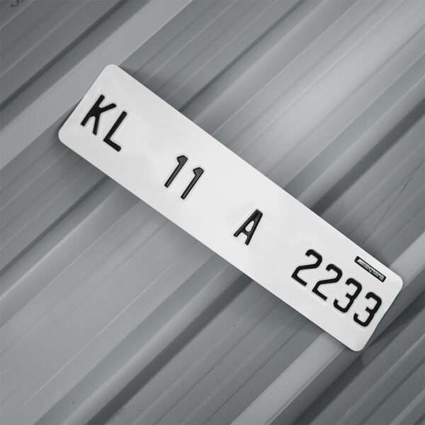 Extreme Font Without Border Car Aluminium Punching Number Plates For All Cars