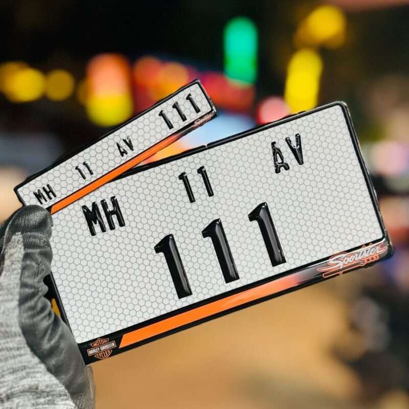 Harley-Davidson Sportster S Gel Number Plates